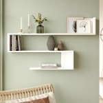 Ραφιέρα τοίχου Belinda pakoworld λευκό 120x14.5x71.4εκ Ραφιέρα τοίχου Belinda pakoworld λευκό 120x14.5x71.4εκ