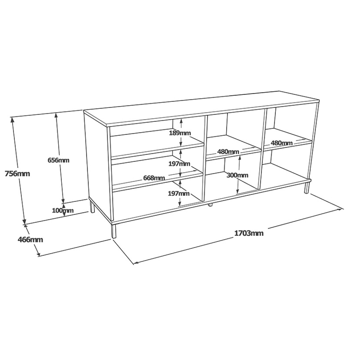 Μπουφές Evaluate pakoworld ανθρακί antique-wenge 170x46.5x75.5εκ Μπουφές Evaluate pakoworld ανθρακί antique-wenge 170x46.5x75.5εκ