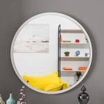 Καθρέπτης Rodro pakoworld μελαμίνη σε λευκή απόχρωση 62x6x62εκ Καθρέπτης Rodro pakoworld μελαμίνη σε λευκή απόχρωση 62x6x62εκ