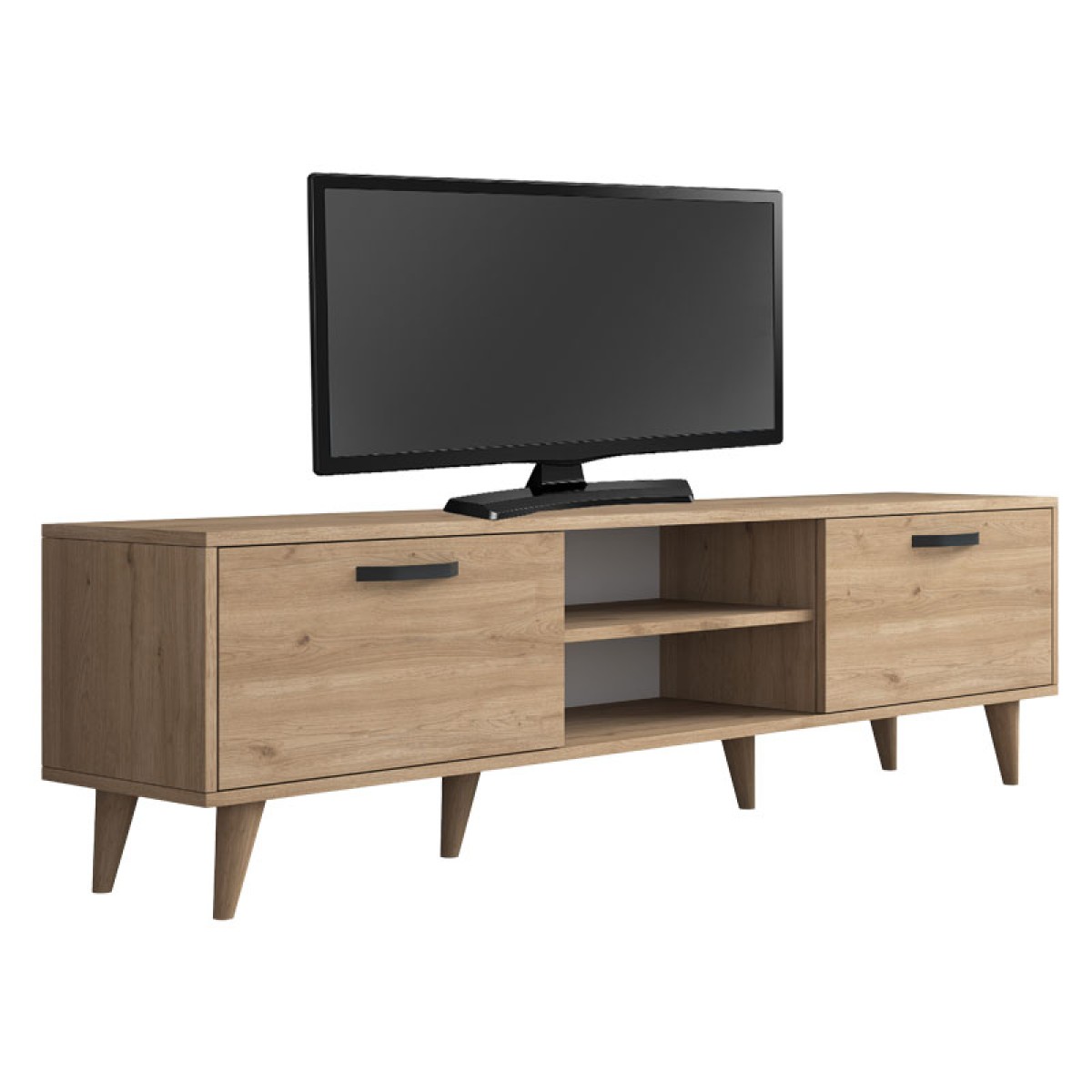 Έπιπλο τηλεόρασης Sabian pakoworld sonoma 180x35x48,5εκ Έπιπλο τηλεόρασης Sabian pakoworld sonoma 180x35x48,5εκ