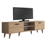 Έπιπλο τηλεόρασης Sabian pakoworld sonoma 180x35x48,5εκ Έπιπλο τηλεόρασης Sabian pakoworld sonoma 180x35x48,5εκ