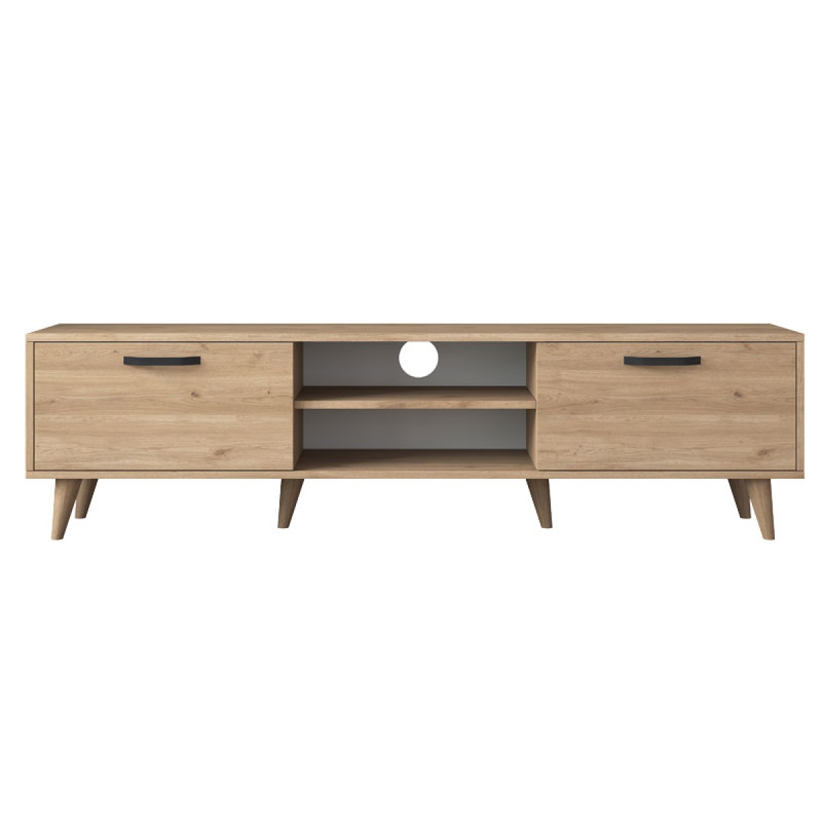Έπιπλο τηλεόρασης Sabian pakoworld sonoma 180x35x48,5εκ Έπιπλο τηλεόρασης Sabian pakoworld sonoma 180x35x48,5εκ
