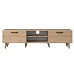 Έπιπλο τηλεόρασης Sabian pakoworld sonoma 180x35x48,5εκ Έπιπλο τηλεόρασης Sabian pakoworld sonoma 180x35x48,5εκ