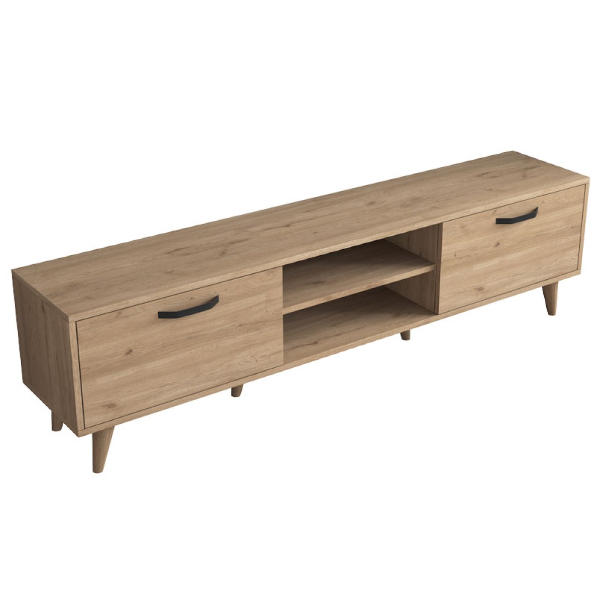 Έπιπλο τηλεόρασης Sabian pakoworld sonoma 180x35x48,5εκ Έπιπλο τηλεόρασης Sabian pakoworld sonoma 180x35x48,5εκ