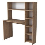 Γραφείο με βιβλιοθήκη Janson pakoworld sonoma 113x40x142εκ Γραφείο με βιβλιοθήκη Janson pakoworld sonoma 113x40x142εκ