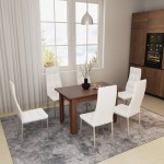 Τραπέζι Quiin pakoworld επεκτεινόμενο καρυδί 120-174x70x73.5εκ Τραπέζι Quiin pakoworld επεκτεινόμενο καρυδί 120-174x70x73.5εκ