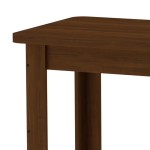 Τραπέζι Celeste pakoworld καρυδί 100x60x73.5εκ Τραπέζι Celeste pakoworld καρυδί 100x60x73.5εκ