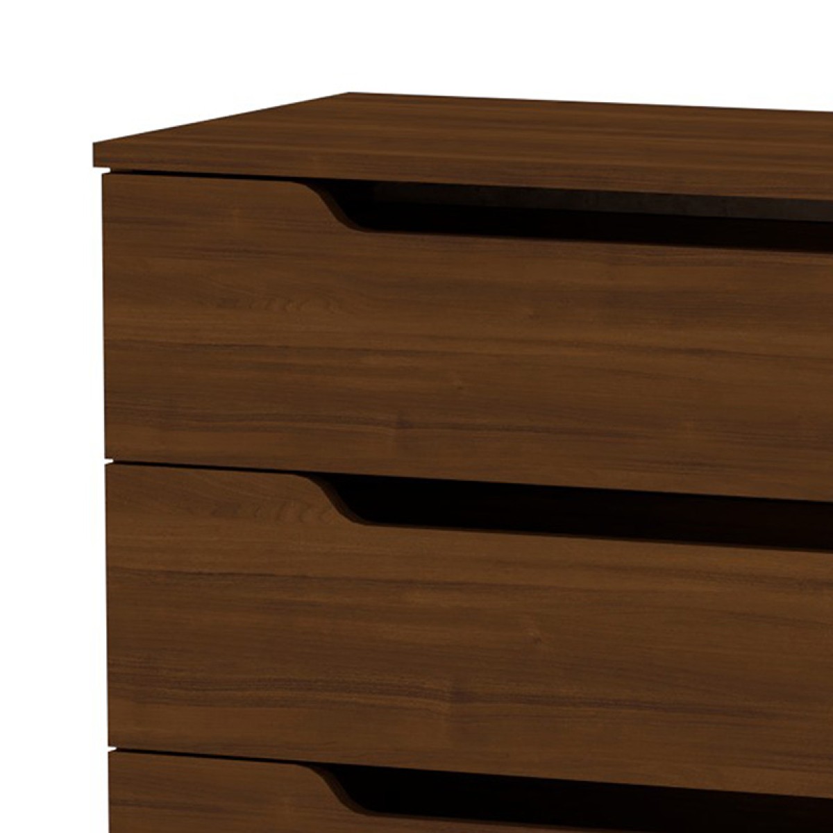 Συρταριέρα Azenor pakoworld 4ων συρταριών καρυδί 72x38x83εκ Συρταριέρα Azenor pakoworld 4ων συρταριών καρυδί 72x38x83εκ