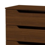 Συρταριέρα Azenor pakoworld 4ων συρταριών καρυδί 72x38x83εκ Συρταριέρα Azenor pakoworld 4ων συρταριών καρυδί 72x38x83εκ