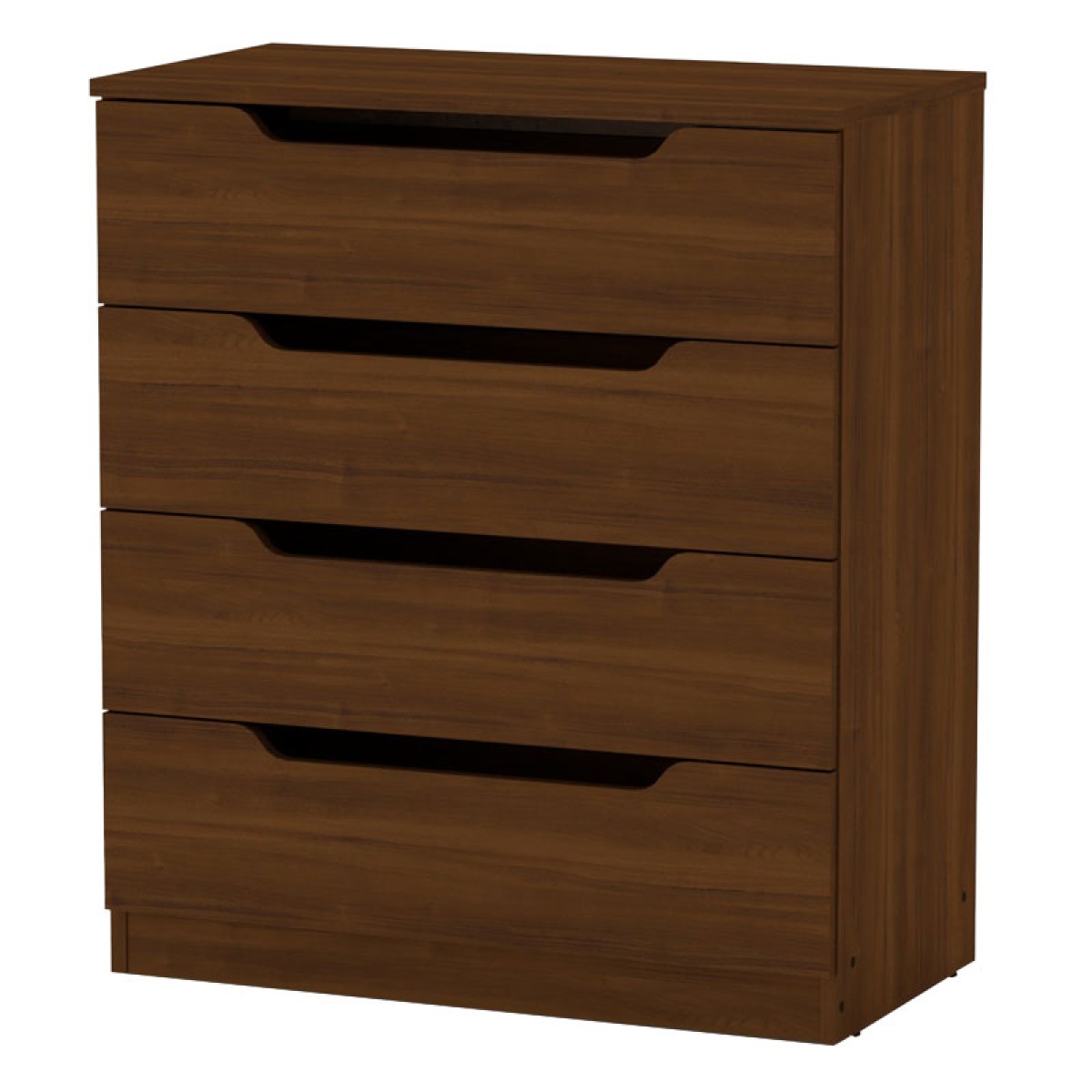 Συρταριέρα Azenor pakoworld 4ων συρταριών καρυδί 72x38x83εκ Συρταριέρα Azenor pakoworld 4ων συρταριών καρυδί 72x38x83εκ