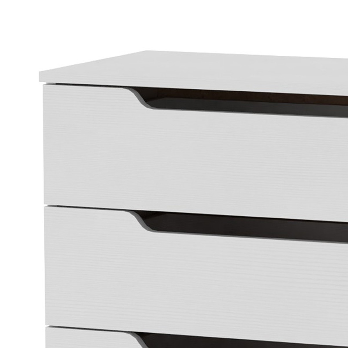 Συρταριέρα Azenor pakoworld 4ων συρταριών λευκό 72x38x83εκ Συρταριέρα Azenor pakoworld 4ων συρταριών λευκό 72x38x83εκ