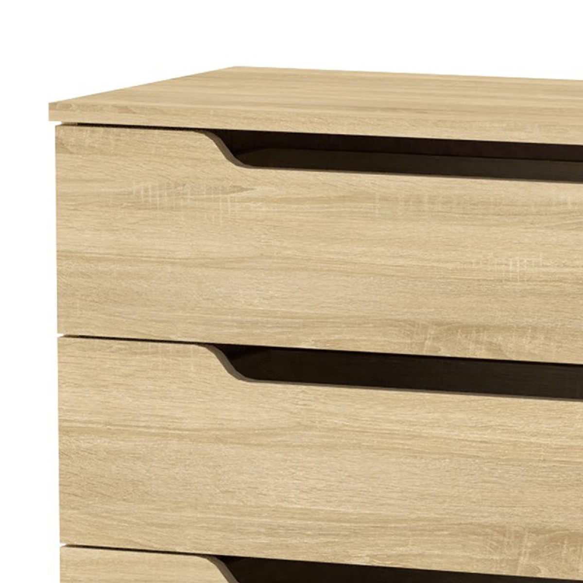 Συρταριέρα Azenor pakoworld 4ων συρταριών sonoma 72x38x83εκ Συρταριέρα Azenor pakoworld 4ων συρταριών sonoma 72x38x83εκ