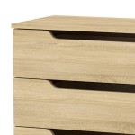 Συρταριέρα Azenor pakoworld 4ων συρταριών sonoma 72x38x83εκ Συρταριέρα Azenor pakoworld 4ων συρταριών sonoma 72x38x83εκ