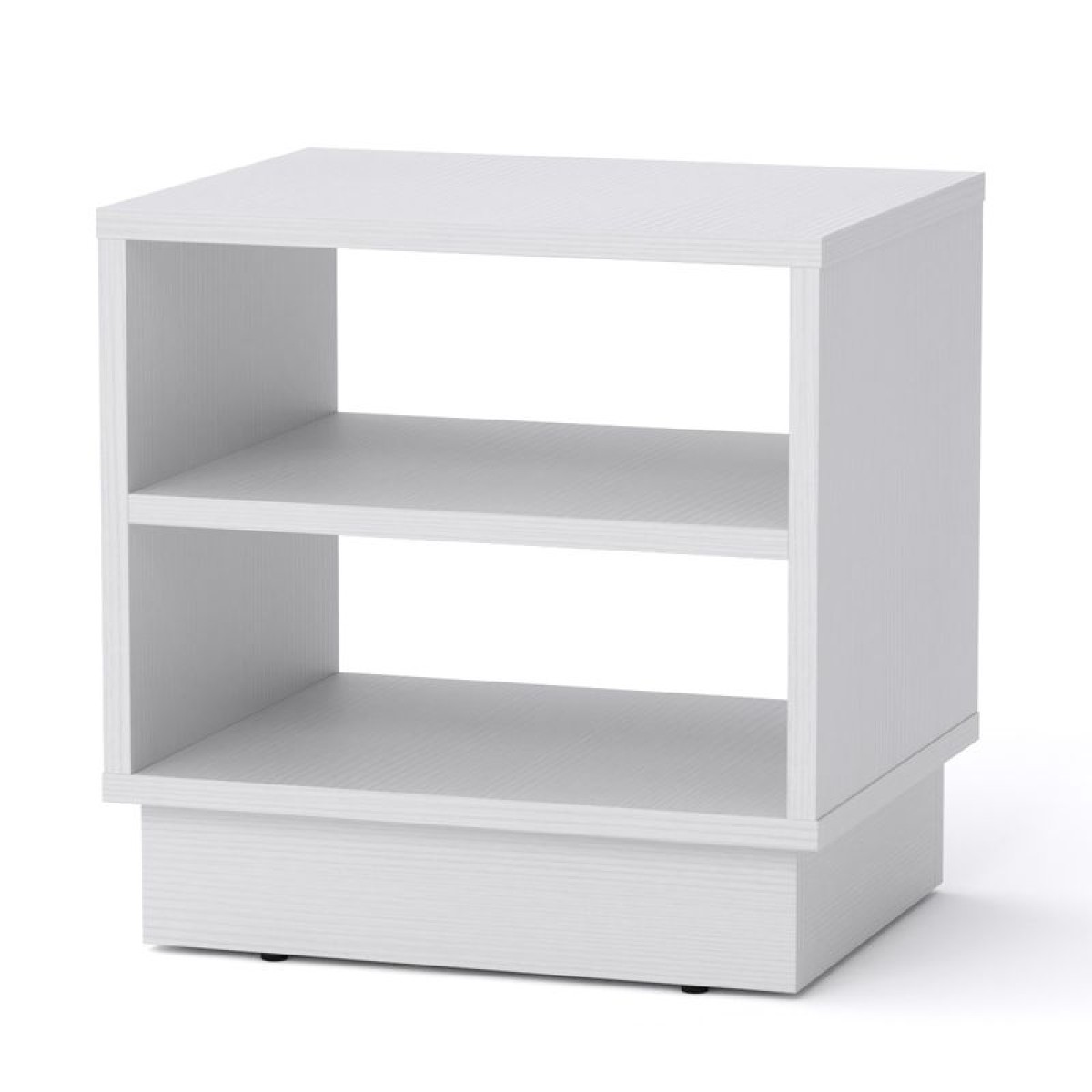 Κομοδίνο Mason pakoworld λευκό 40x32x40εκ Κομοδίνο Mason pakoworld λευκό 40x32x40εκ