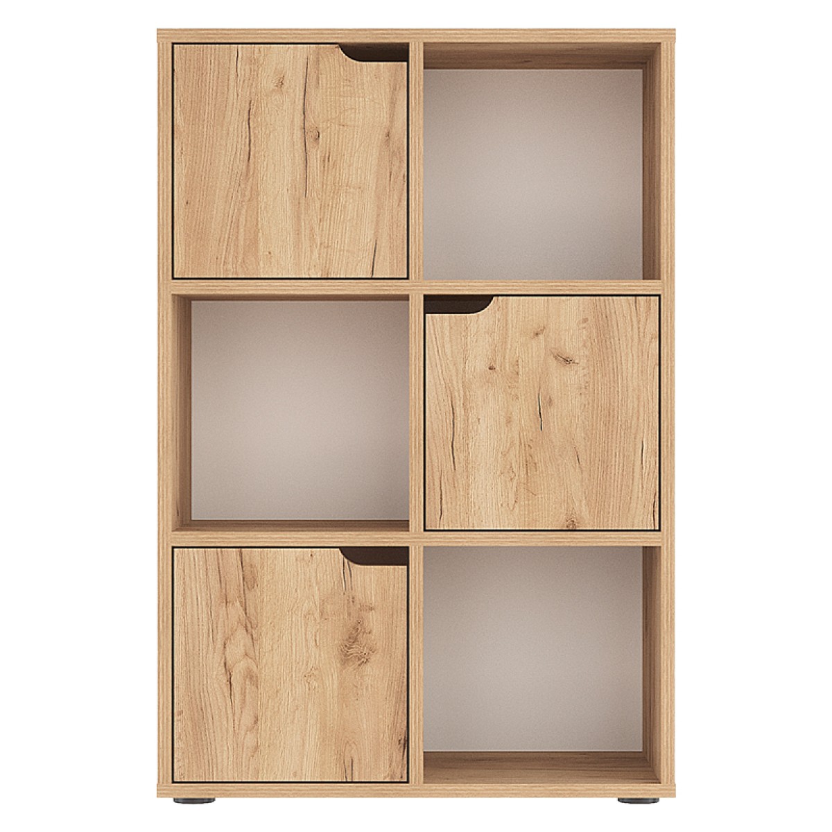 Βιβλιοθήκη Bookel pakoworld μελαμίνης σε oak απόχρωση 59.5x27.5x89εκ Βιβλιοθήκη Bookel pakoworld μελαμίνης σε oak απόχρωση 59.5x27.5x89εκ