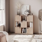 Βιβλιοθήκη Bookel pakoworld σε sonoma απόχρωση 88.5x27.5x89.3εκ Βιβλιοθήκη Bookel pakoworld σε sonoma απόχρωση 88.5x27.5x89.3εκ
