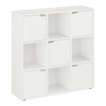 Βιβλιοθήκη Bookel pakoworld σε λευκή απόχρωση 88.5x27.5x89.3εκ Βιβλιοθήκη Bookel pakoworld σε λευκή απόχρωση 88.5x27.5x89.3εκ