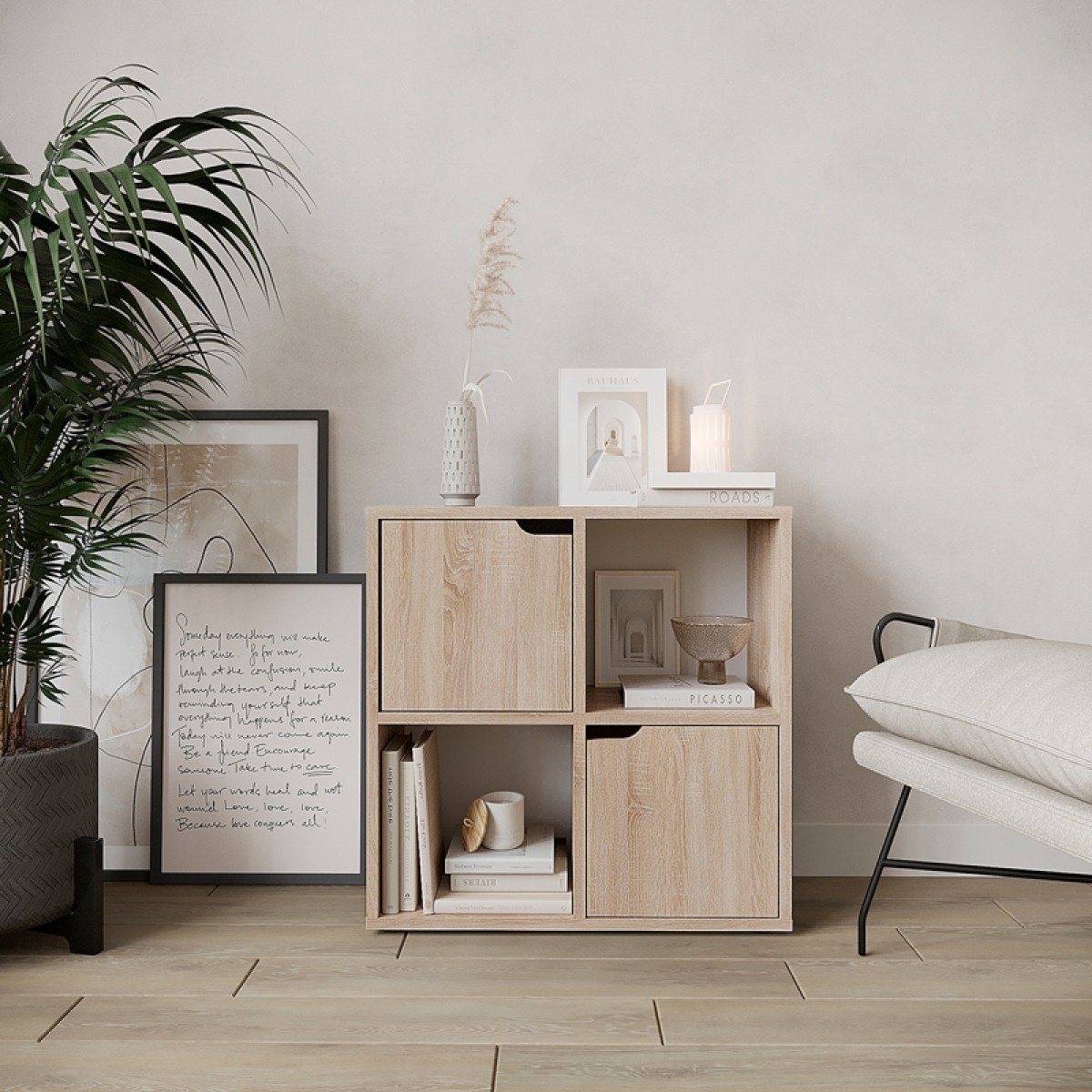 Βιβλιοθήκη Bookel pakoworld σε sonoma απόχρωση 59.6x27.5x60.4εκ Βιβλιοθήκη Bookel pakoworld σε sonoma απόχρωση 59.6x27.5x60.4εκ
