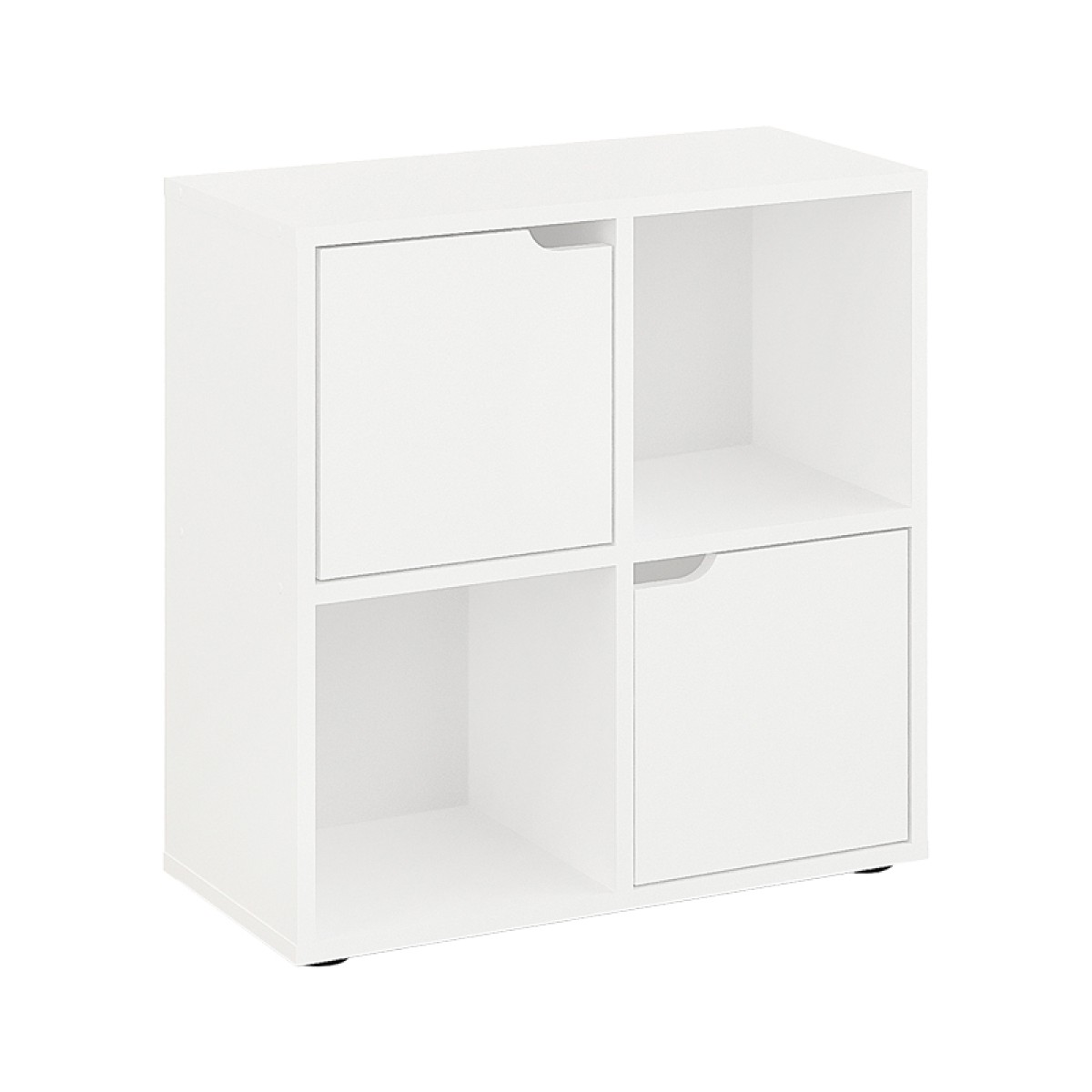Βιβλιοθήκη Bookel pakoworld σε λευκή απόχρωση 59.6x27.5x60.4εκ Βιβλιοθήκη Bookel pakoworld σε λευκή απόχρωση 59.6x27.5x60.4εκ