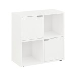 Βιβλιοθήκη Bookel pakoworld σε λευκή απόχρωση 59.6x27.5x60.4εκ Βιβλιοθήκη Bookel pakoworld σε λευκή απόχρωση 59.6x27.5x60.4εκ