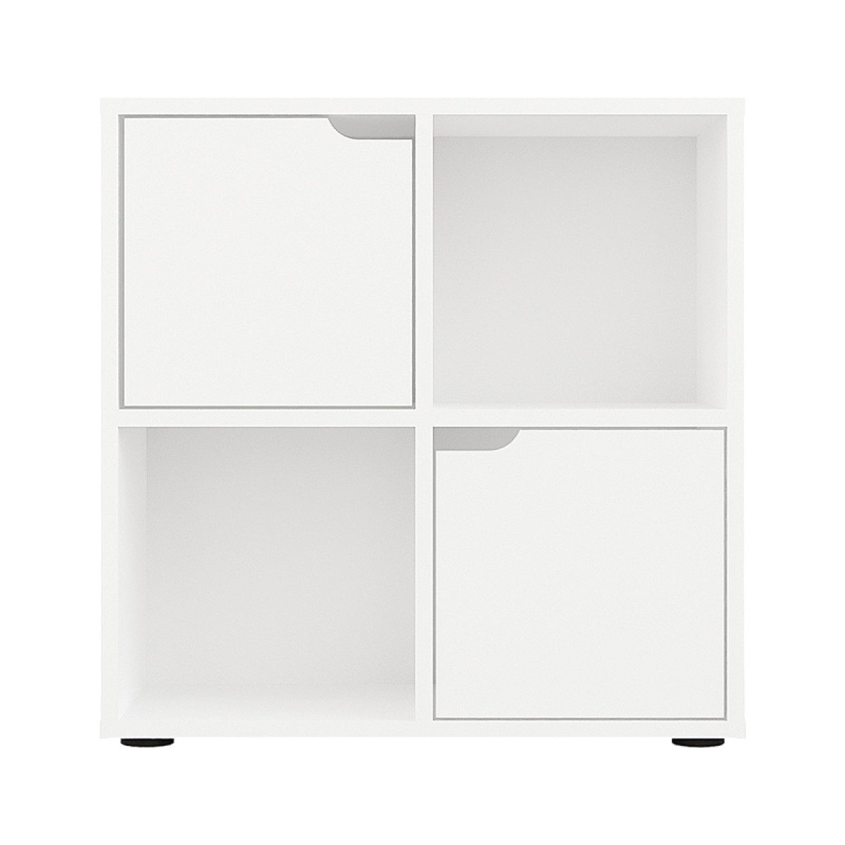 Βιβλιοθήκη Bookel pakoworld σε λευκή απόχρωση 59.6x27.5x60.4εκ Βιβλιοθήκη Bookel pakoworld σε λευκή απόχρωση 59.6x27.5x60.4εκ