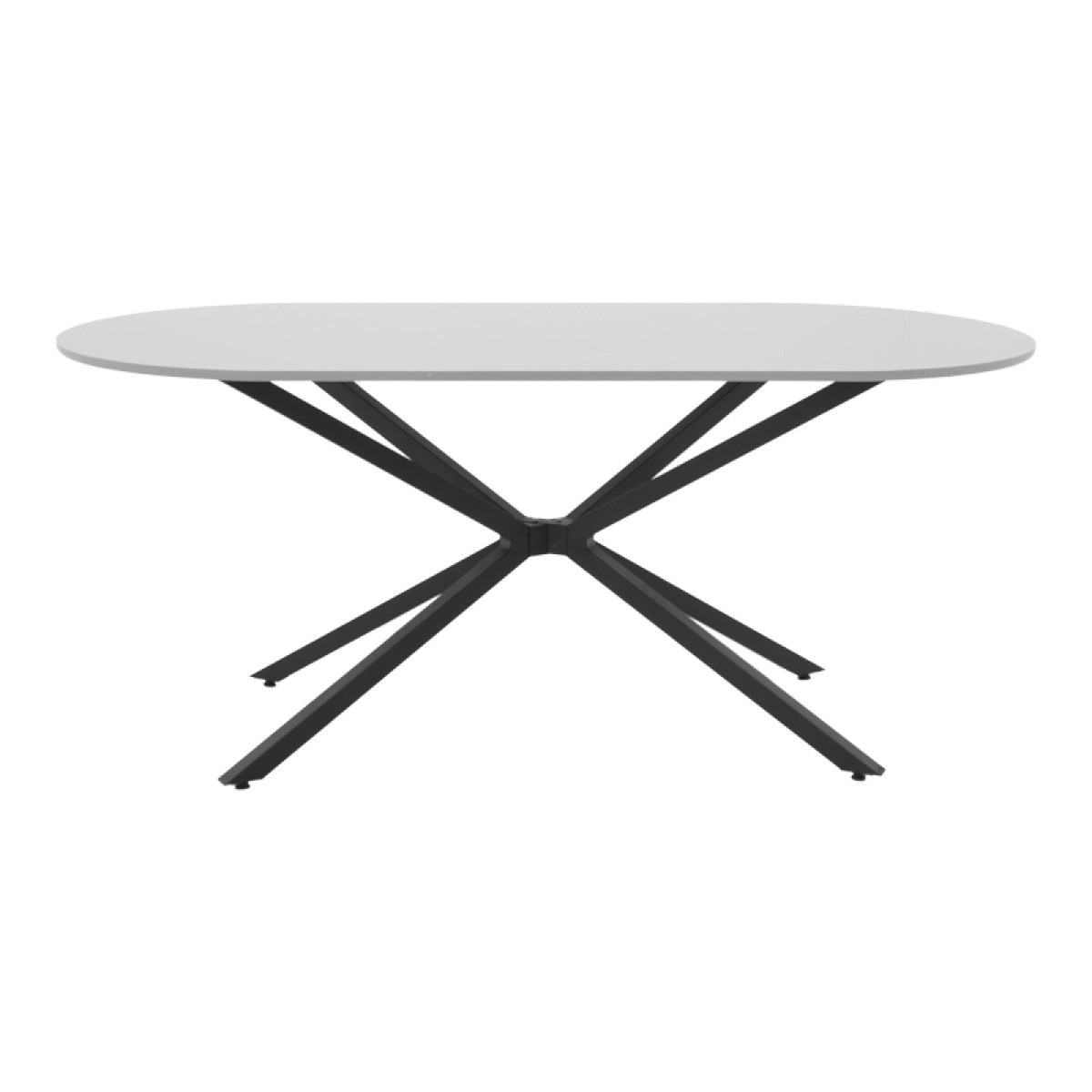 Τραπέζι Lerdion pakoworld γκρι mdf-μαύρο μέταλλο 180x90x75εκ Τραπέζι Lerdion pakoworld γκρι mdf-μαύρο μέταλλο 180x90x75εκ