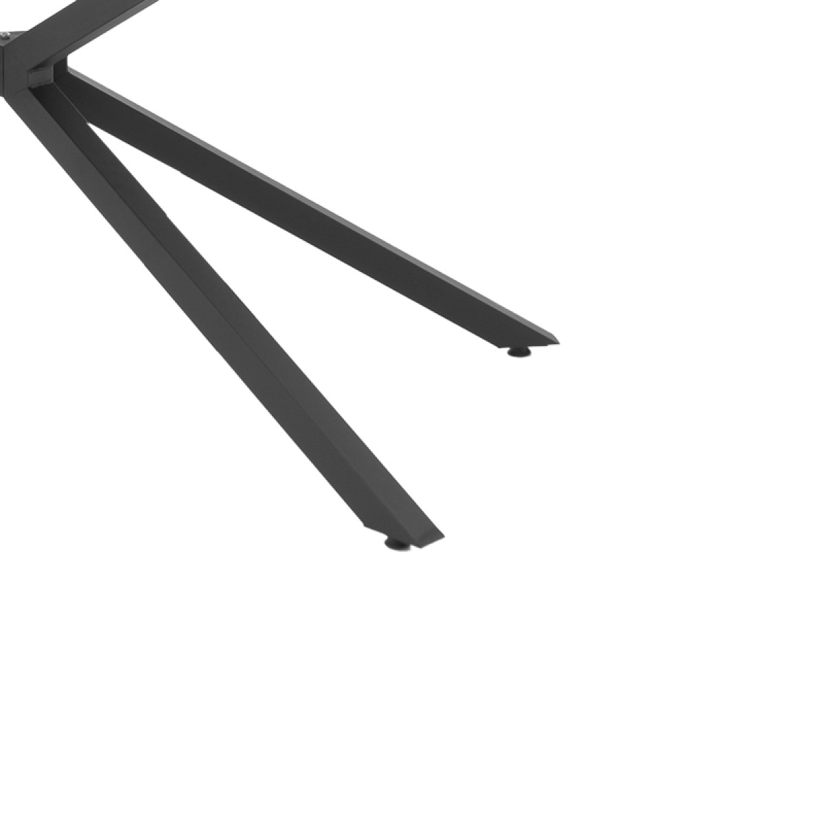 Τραπέζι Lerdion pakoworld γκρι mdf-μαύρο μέταλλο 180x90x75εκ Τραπέζι Lerdion pakoworld γκρι mdf-μαύρο μέταλλο 180x90x75εκ