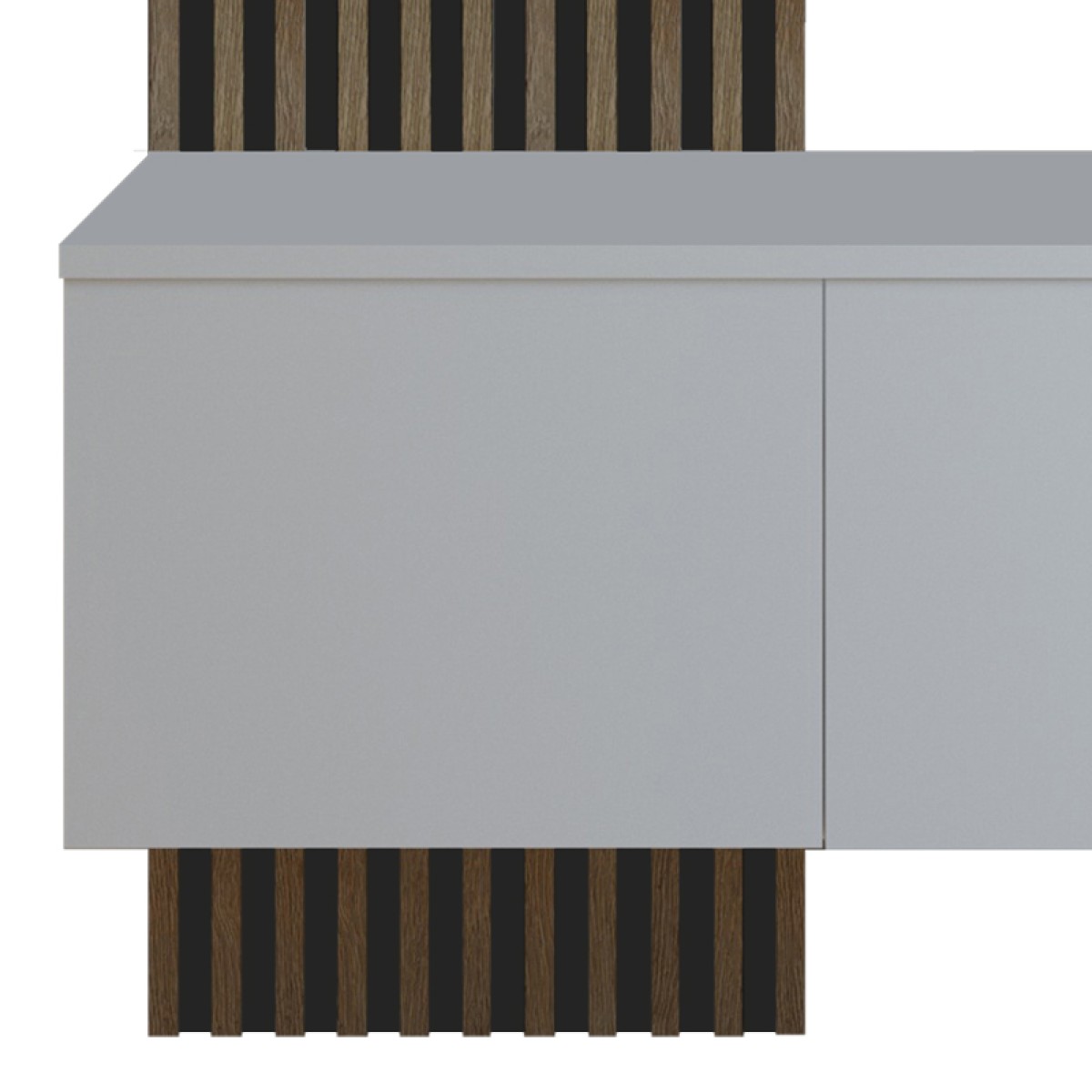 Έπιπλο εισόδου Arika pakoworld λευκό-sonoma 100x37x199.5εκ Έπιπλο εισόδου Arika pakoworld λευκό-sonoma 100x37x199.5εκ