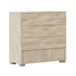 Συρταριέρα Bruse pakoworld μελαμίνη σε sonoma-oak απόχρωση 96.7x40.5x92.9εκ Συρταριέρα Bruse pakoworld μελαμίνη σε sonoma-oak απόχρωση 96.7x40.5x92.9εκ