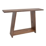 Κονσόλα Edgar pakoworld φυσικό ξύλο πεύκου 30mm καρυδί 139x29x90εκ Κονσόλα Edgar pakoworld φυσικό ξύλο πεύκου 30mm καρυδί 139x29x90εκ