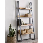 Βιβλιοθήκη Ryder pakoworld καρυδί-μαύρο 75x36x185εκ Βιβλιοθήκη Ryder pakoworld καρυδί-μαύρο 75x36x185εκ