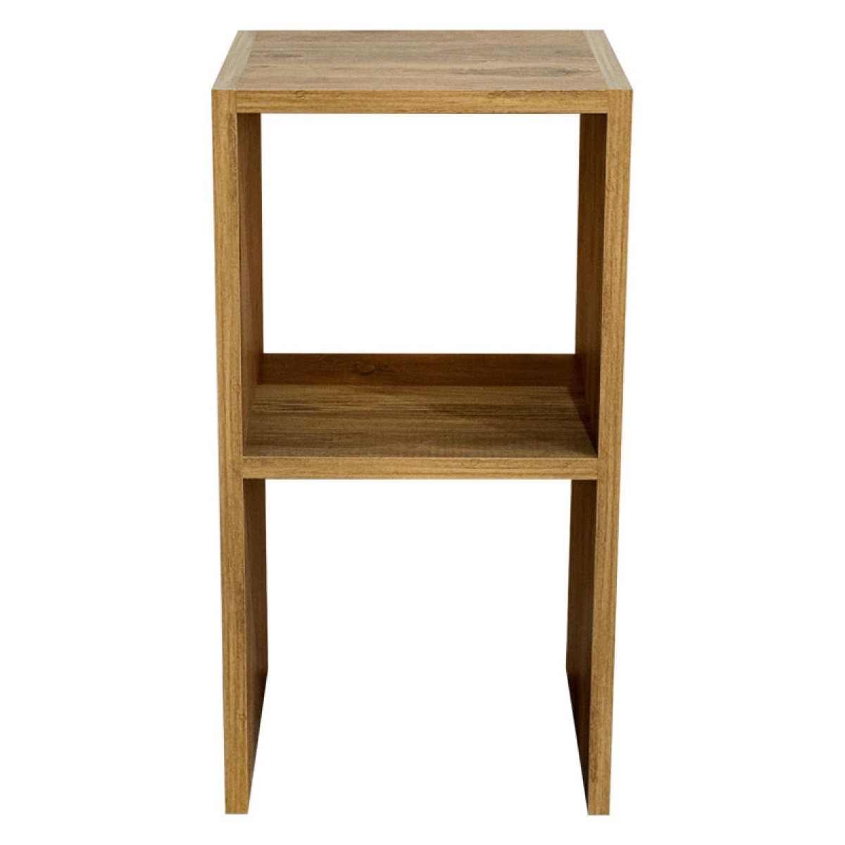 Βοηθητικό τραπέζι Leofric pakoworld μελαμίνης oak 30x30x60εκ Βοηθητικό τραπέζι Leofric pakoworld μελαμίνης oak 30x30x60εκ