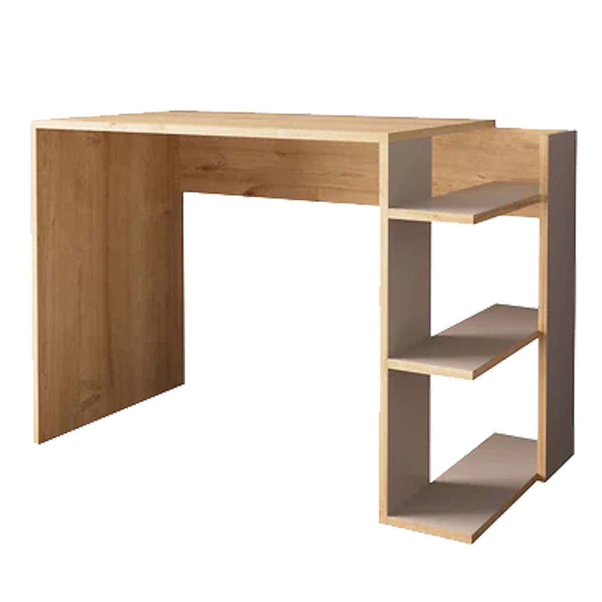Γραφείο εργασίας Toska pakoworld σε oak- sandstone απόχρωση 114x56x76εκ Γραφείο εργασίας Toska pakoworld σε oak- sandstone απόχρωση 114x56x76εκ