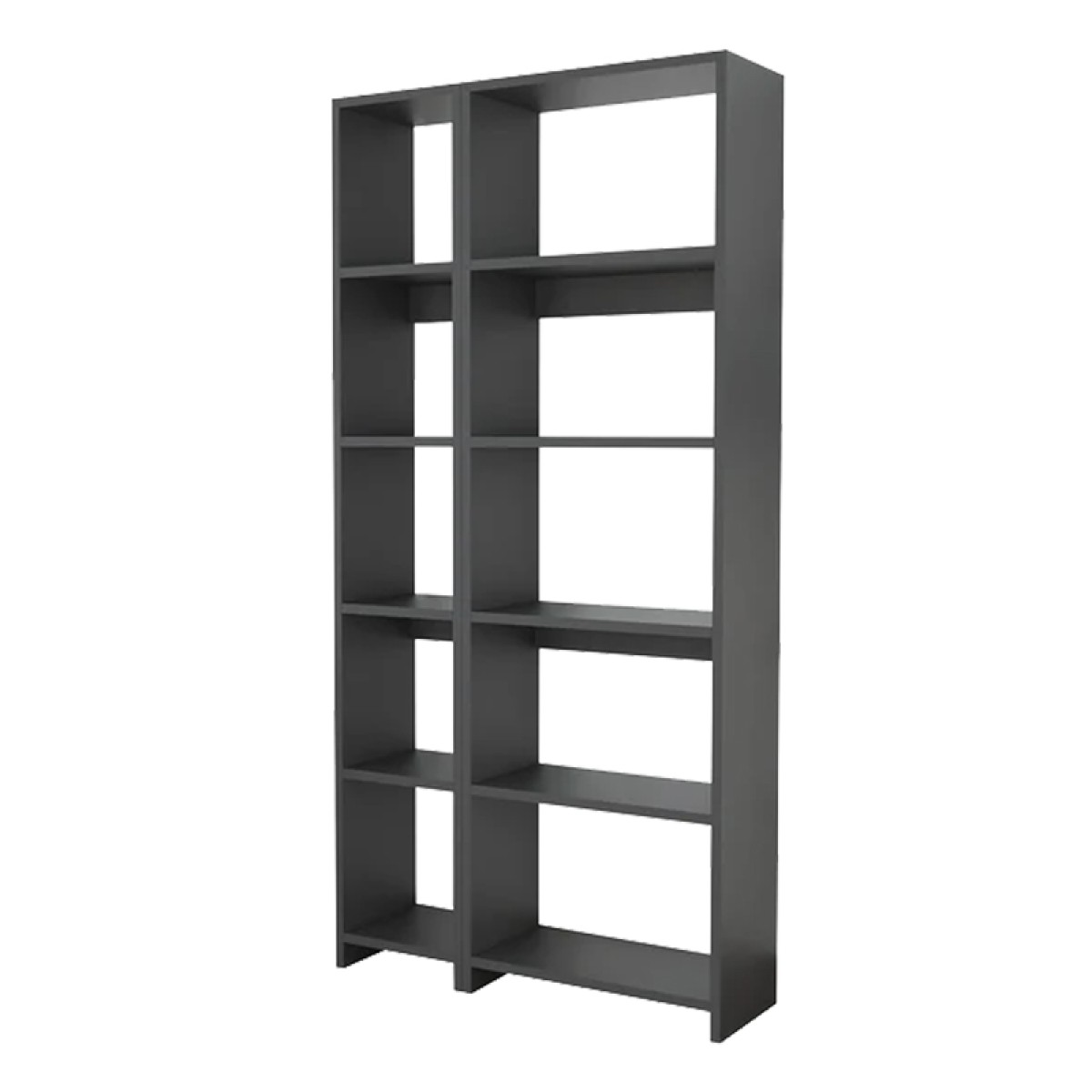 Βιβλιοθήκη Alkathi pakoworld σε ανθρακί απόχρωση 77x22x160εκ Βιβλιοθήκη Alkathi pakoworld σε ανθρακί απόχρωση 77x22x160εκ