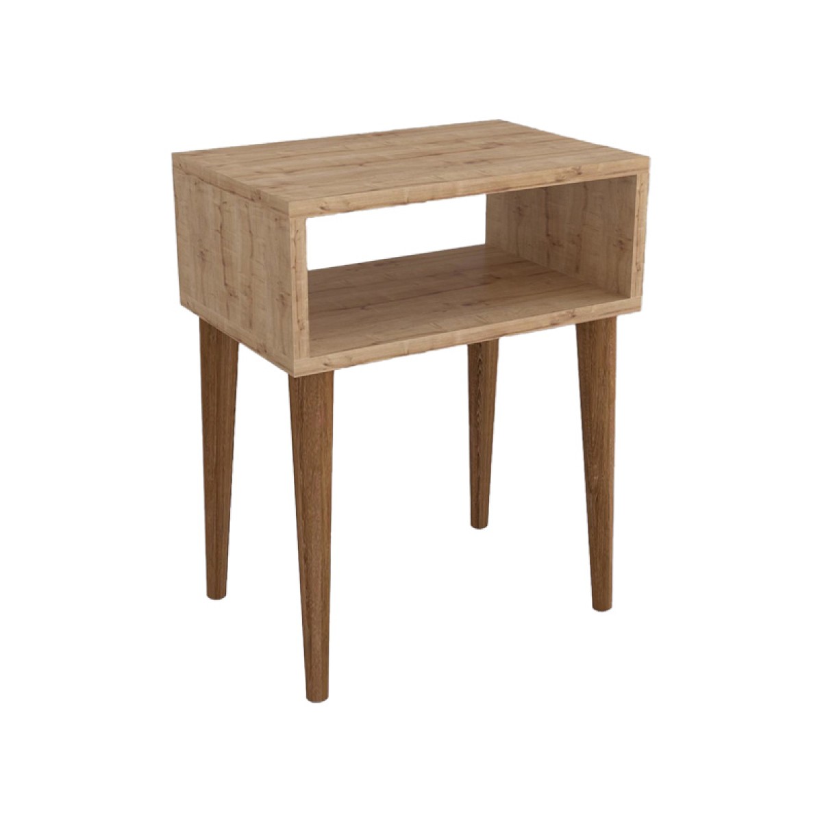 Κομοδίνο Hank pakoworld σε φυσική απόχρωση 45x30x60εκ Κομοδίνο Hank pakoworld σε φυσική απόχρωση 45x30x60εκ