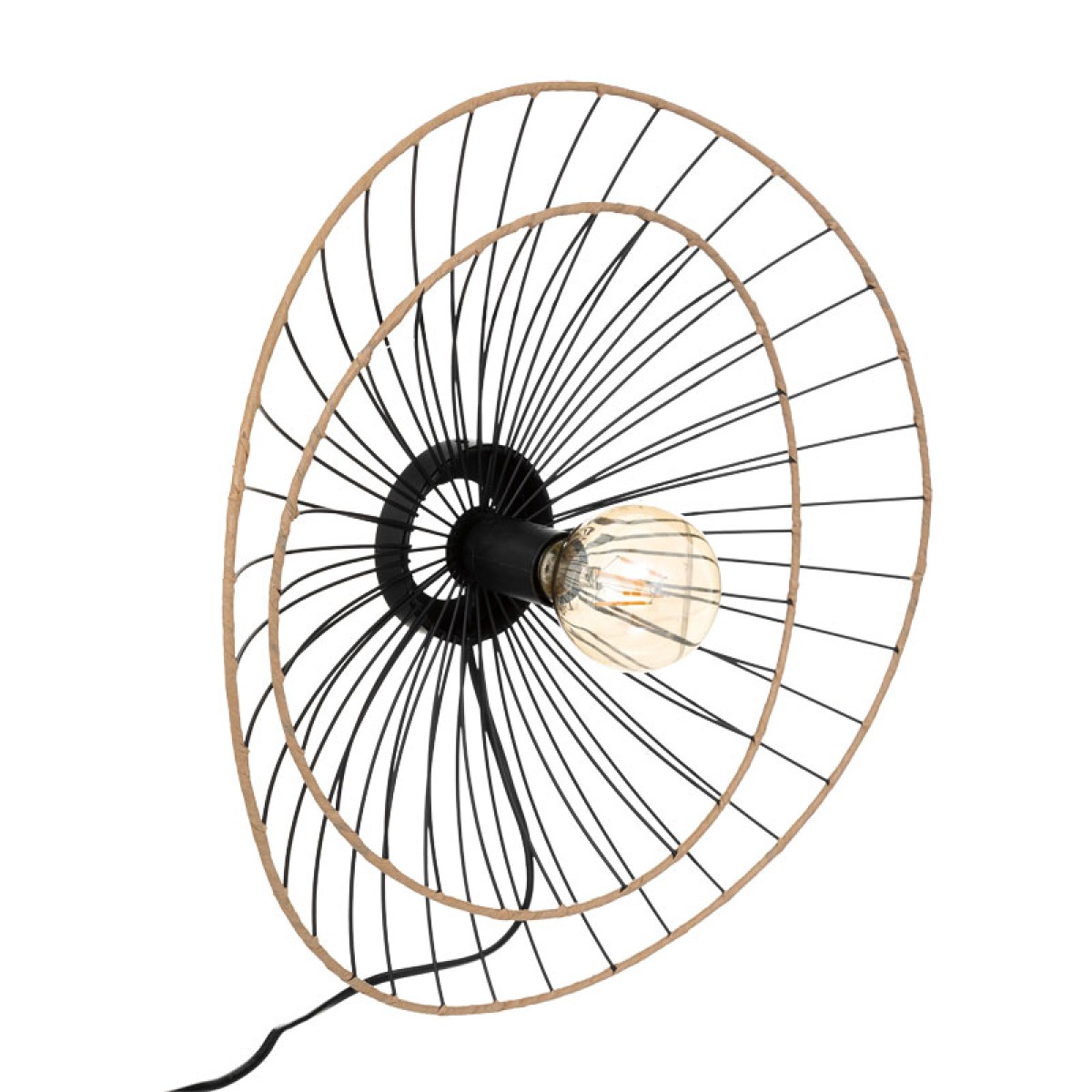 Φωτιστικό τοίχου-απλίκα Alara pakoworld E27 40W χρυσό-μαύρο Φ45x11εκ Φωτιστικό τοίχου-απλίκα Alara pakoworld E27 40W χρυσό-μαύρο Φ45x11εκ