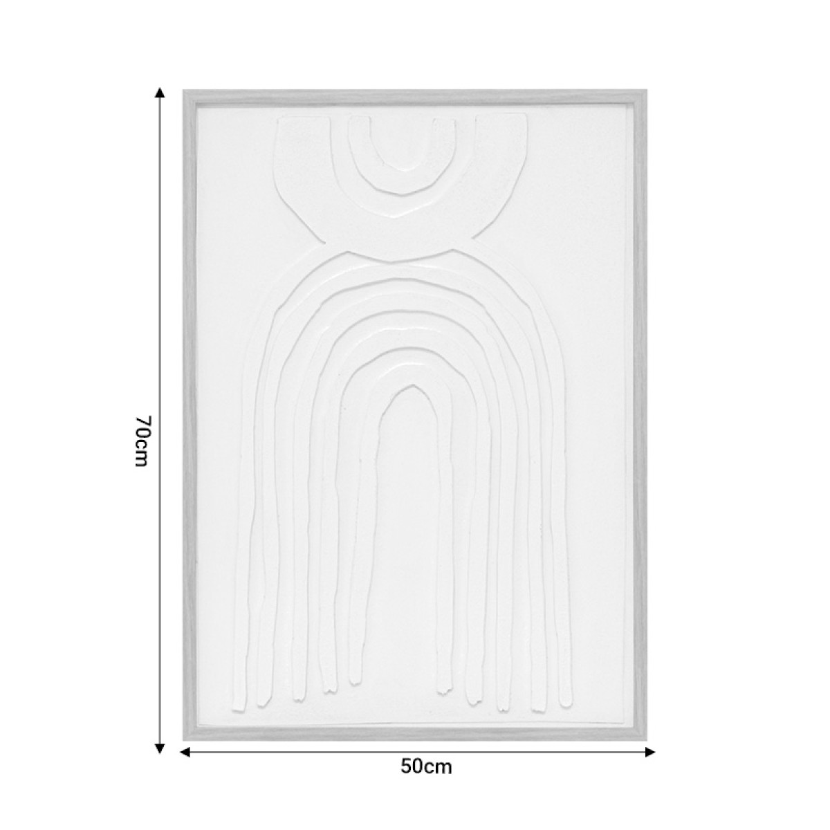 Πίνακας σε καμβά Bobby pakoworld mdf 50x2.6x70εκ Πίνακας σε καμβά Bobby pakoworld mdf 50x2.6x70εκ