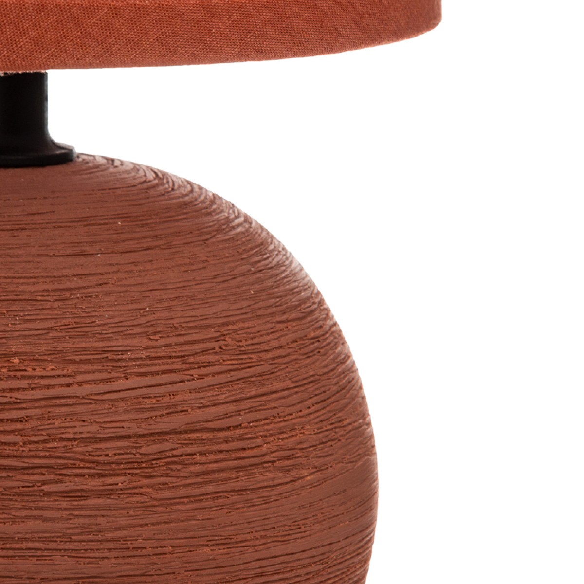 Επιτραπέζιο φωτιστικό PWL-1210 pakoworld Ε14 κεραμικό σε terracotta απόχρωση Φ13x25εκ Επιτραπέζιο φωτιστικό PWL-1210 pakoworld Ε14 κεραμικό σε terracotta απόχρωση Φ13x25εκ