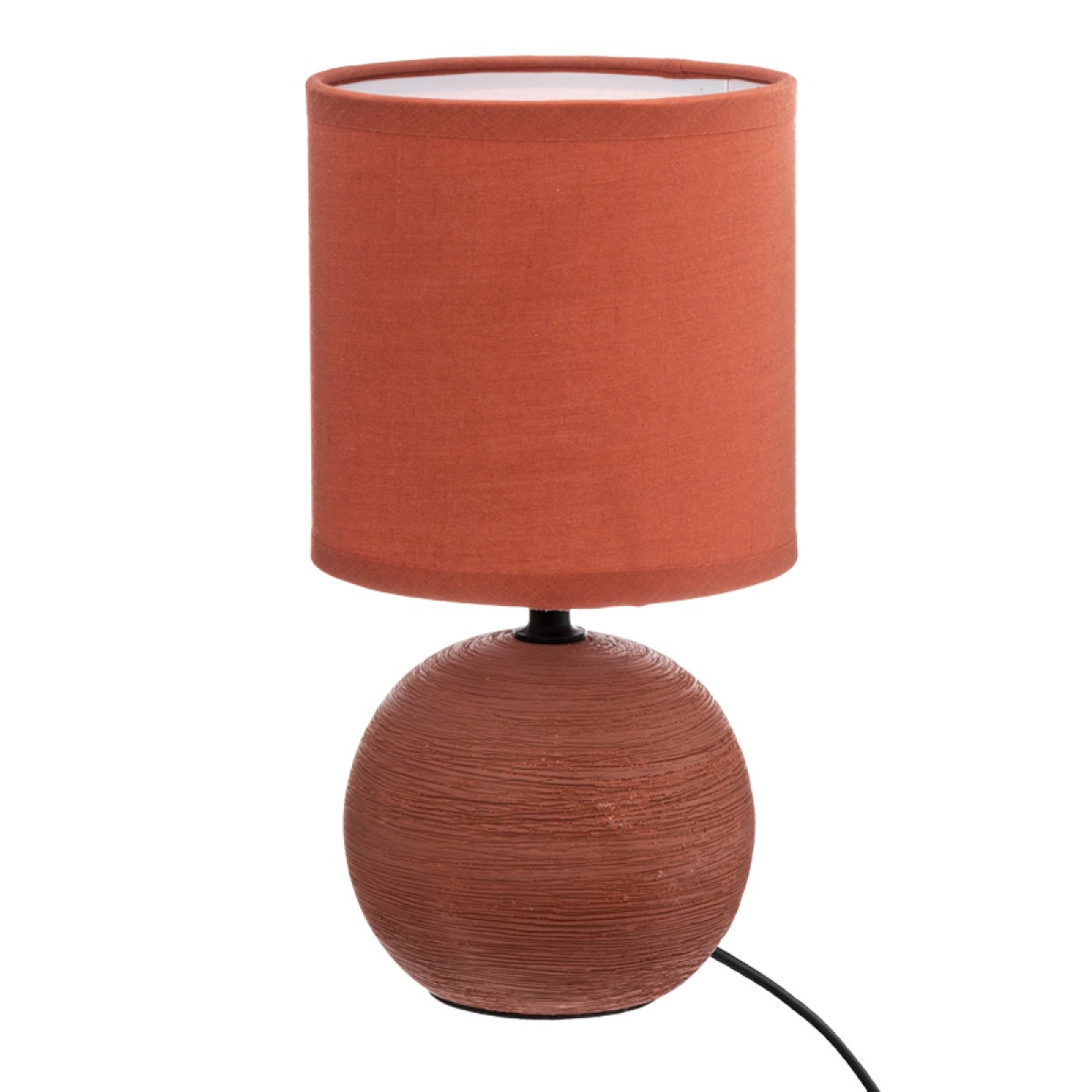 Επιτραπέζιο φωτιστικό PWL-1210 pakoworld Ε14 κεραμικό σε terracotta απόχρωση Φ13x25εκ Επιτραπέζιο φωτιστικό PWL-1210 pakoworld Ε14 κεραμικό σε terracotta απόχρωση Φ13x25εκ