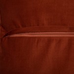 Μαξιλάρι διακοσμητικό Glober pakoworld ύφασμα σε terracotta απόχρωση 45x45εκ Μαξιλάρι διακοσμητικό Glober pakoworld ύφασμα σε terracotta απόχρωση 45x45εκ