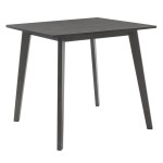 Tραπεζαρία Benson - Toto pakoworld σετ 5τμχ rustic grey - ύφασμα grey 80x80x75εκ Tραπεζαρία Benson - Toto pakoworld σετ 5τμχ rustic grey - ύφασμα grey 80x80x75εκ