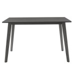 Tραπεζαρία Benson - Orlean pakoworld σετ 5τμχ rustic grey-ύφασμα γκρι 120x75x75εκ Tραπεζαρία Benson - Orlean pakoworld σετ 5τμχ rustic grey-ύφασμα γκρι 120x75x75εκ