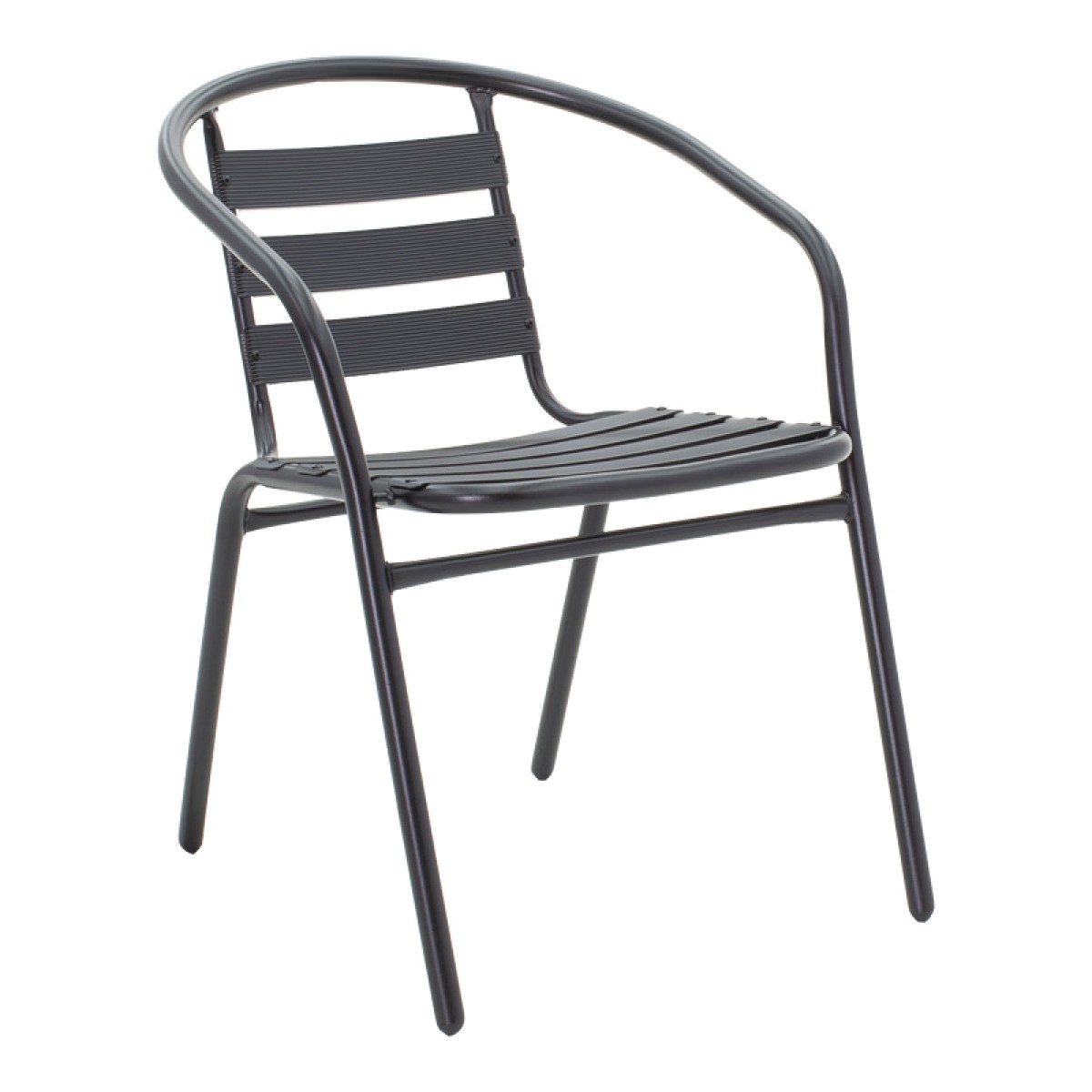 Τραπεζαρία Valor-Tade σετ 5τεμ pakoworld μέταλλο μαύρο-γυαλί 110x60x70εκ