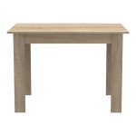 Τραπεζαρία Manka-Parker pakoworld σετ 5τεμ mdf σε μαύρη-sonoma απόχρωση 110x80x77εκ Τραπεζαρία Manka-Parker pakoworld σετ 5τεμ mdf σε μαύρη-sonoma απόχρωση 110x80x77εκ