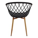 Τραπεζαρία Manka-Parker pakoworld σετ 3τεμ σε λευκή απόχρωση 80x80x77εκ Τραπεζαρία Manka-Parker pakoworld σετ 3τεμ σε λευκή απόχρωση 80x80x77εκ