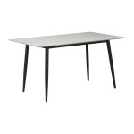 Τραπεζαρία Aurora I-Gustas pakoworld σετ 5τεμ sintered stone-μαύρο-λευκό 120x60x75εκ Τραπεζαρία Aurora I-Gustas pakoworld σετ 5τεμ sintered stone-μαύρο-λευκό 120x60x75εκ