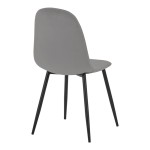 Τραπεζαρία Gustas-Bella pakoworld σετ 5τμχ λευκό μαρμάρου sintered stone-γκρι βελούδο 120x60x75εκ Τραπεζαρία Gustas-Bella pakoworld σετ 5τμχ λευκό μαρμάρου sintered stone-γκρι βελούδο 120x60x75εκ