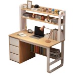 Φοιτητικό πακέτο επίπλων γραφείου Focus pakoworld σετ 2τεμ