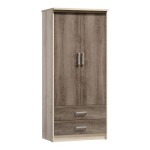 Φοιτητικό πακέτο επίπλων κρεβατοκάμαρας Cloud pakoworld σετ 3τεμ