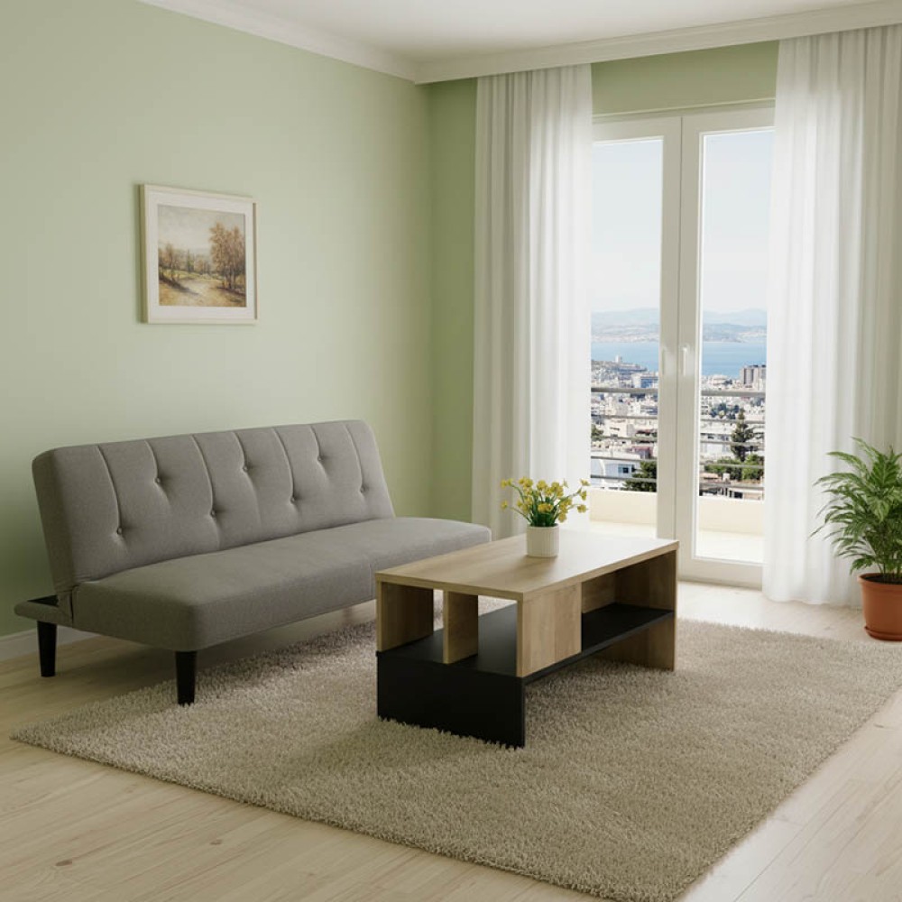Φοιτητικό πακέτο επίπλων σαλονιού Ambience pakoworld σετ 2τεμ